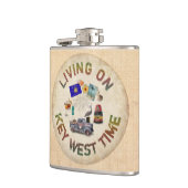 リビングオン鍵ウエストタイム フラスク (左)