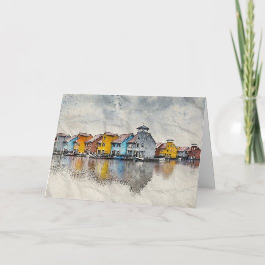 リビングカー空白のド サンキューカード (正面)