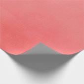 リビングコーラル ウォーターカラー ラッピングペーパー (角)