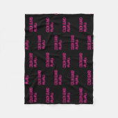 リビングザットガードミミライフガードミミ フリースブランケット (正面)