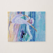 リビングザドリームガールアットザビーチパズル ジグソーパズル (横)