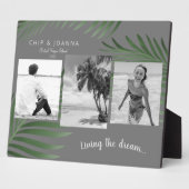 リビングザドリーム3フォトパームビーチバケーション フォトプラーク (側面)