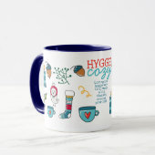 リビングザハイゲライフ – コージーフォークアート マグカップ (正面左)