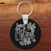 リビングザ応援ライフチアリーダーデザイン キーホルダー (正面)