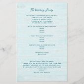 リビングシー手頃ズプログラムブルーウッドデザイン (裏面)