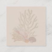 リビングシー結婚ズ詳細QRコードスクエア エンクロージャーカード (裏面)