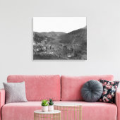 リビングストンの丘の写真からデッドウッド キャンバスプリント (インサイチュ (リビング))