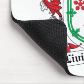 リビングストンの家紋 マウスパッド (コーナー)