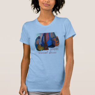 リビングストンの音楽的なシリーズ(前部) Tシャツ