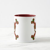 リビングストンタータンチェックスカルノバナー マグカップ (中央)