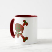 リビングストンタータンチェックスカルノバナー マグカップ (正面左)