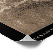 リビングストン夫人の丘からのデッドウッドビューSD 1887 ポスター (角)