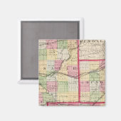 リビングストン郡グルンディ・ラ・サール マグネット (正面/裏面)