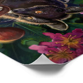 リビングストン飛んでいるキツネ ポスター (角)