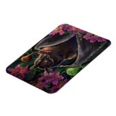 リビングストン飛んでいるキツネ マグネット (左側)