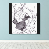 リビングツリーシリーズ キャンバスプリント (インサイチュ (ウッドフロア))