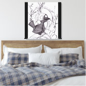 リビングツリーシリーズ キャンバスプリント (インサイチュ (寝室))