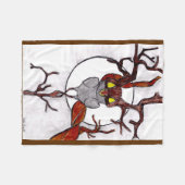 リビングツリー フリースブランケット (正面(横))