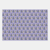 リビングデッド新郎新婦 ラッピングペーパーシート (正面3)