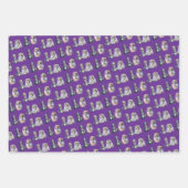 リビングデッド新郎新婦 ラッピングペーパーシート (正面)