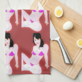 リビングドール1 キッチンタオル (四つ折り)