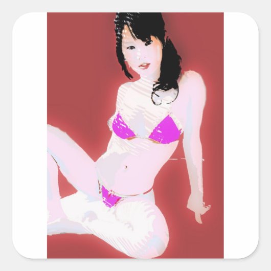 リビングドール1 スクエアシール (正面)