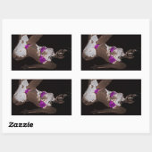 リビングドール3 長方形シール (シート)