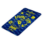 リビングパーソナライズされたライフワンクルーズin a time magn マグネット (左側)