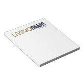 リビングブルーアパレル ノートパッド (アングル)