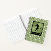 リビングプラネットシファカキツネザルコケグリーン ノートブック (内部)