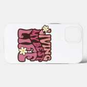 リビングマイ最高のライフデイジー Case-Mate iPhoneケース (裏面 (横))