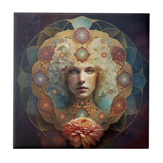 リビングマンダラヴィジュニアアート タイル (正面)