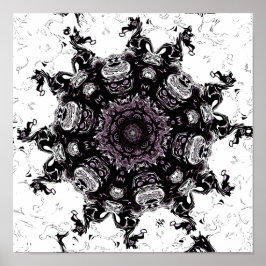 リビングモンスター流星v1 – パターン ポスター