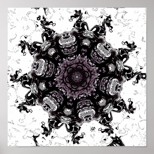 リビングモンスター流星v1 – パターン ポスター (正面)