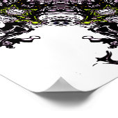 リビングモンスター流星v2 – パターン ポスター (角)