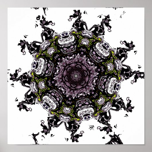 リビングモンスター流星v2 – パターン ポスター (正面)