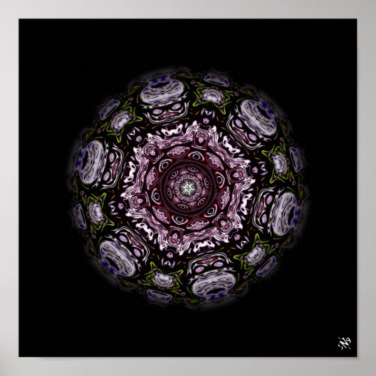 リビングモンスター流星v3 – パターン ポスター (正面)