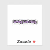 リビングライフフルパープルてんかん認識度 シール (シート)