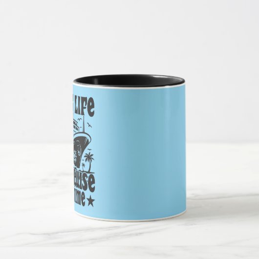 リビングライフワンクルーズアットタイムファミリーバケーション マグカップ (中央)