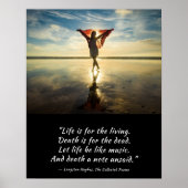 リビングラングストンヒューズのための生活 ポスター (正面)