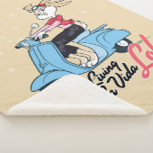 リビングラヴィダロラスクーターグラフィック シェルパブランケット (3/4)