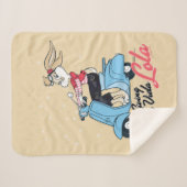 リビングラヴィダロラスクーターグラフィック シェルパブランケット (正面(横))