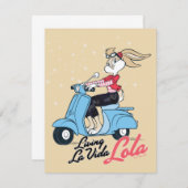 リビングラヴィダロラスクーターグラフィック ノートカード (正面/裏面)