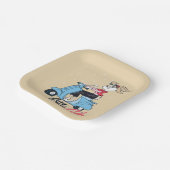 リビングラヴィダロラスクーターグラフィック ペーパープレート (傾斜あり)