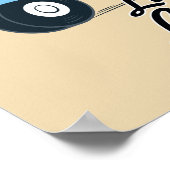 リビングラヴィダロラスクーターグラフィック ポスター (角)