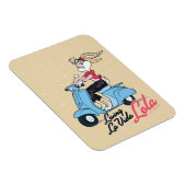 リビングラヴィダロラスクーターグラフィック マグネット (右側)