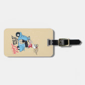 リビングラヴィダロラスクーターグラフィック ラゲッジタグ (正面横)