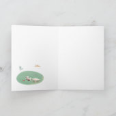 リビングリラックスの子ネコ カード (内部)