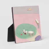 リビングリラックスの子ネコ フォトプラーク (正面)