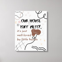 リビングルームおもしろいウォールアート